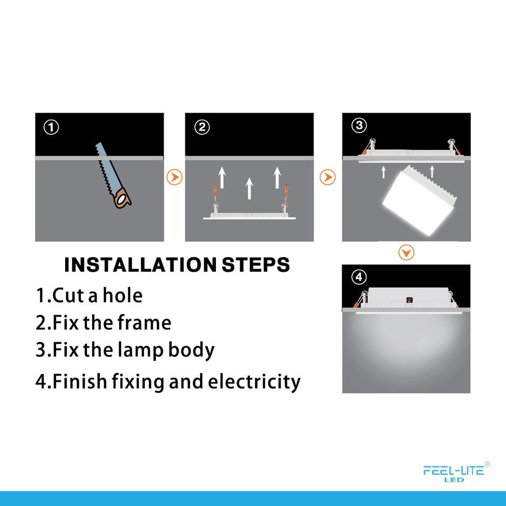 Feel-Lite LED PANEL LIGHT DIY BR155