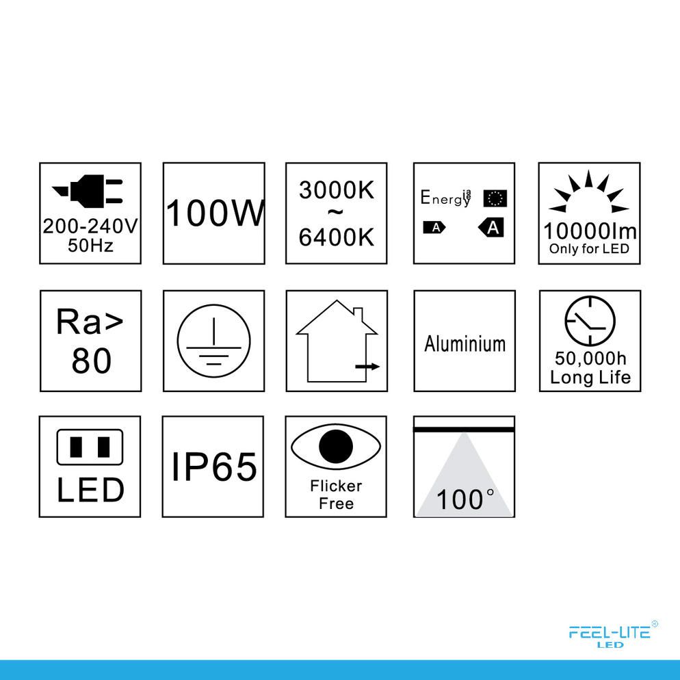 Feel-Lite LED 427-100W-SMD