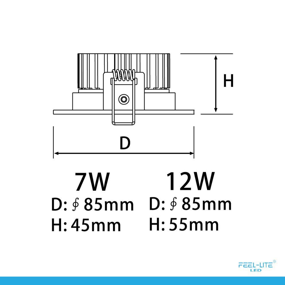 Feel-Lite LED DOWNLIGHT-D1503