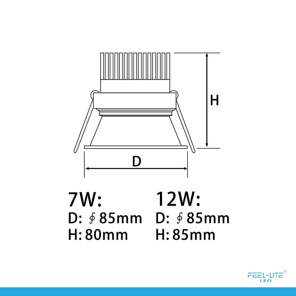 Feel-Lite LED DOWNLIGHT-D1504