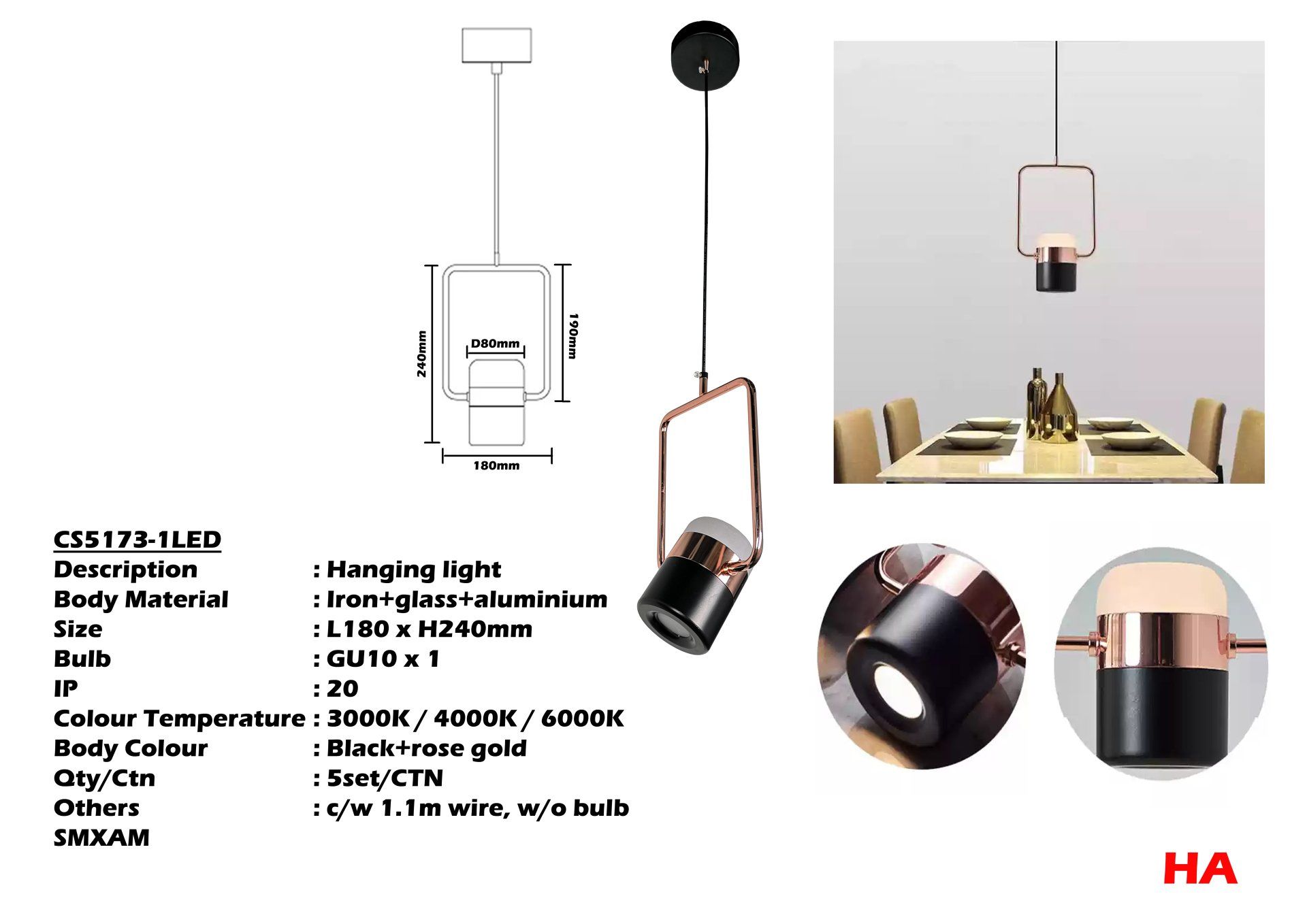 Feel-Lite HANGING LIGHT