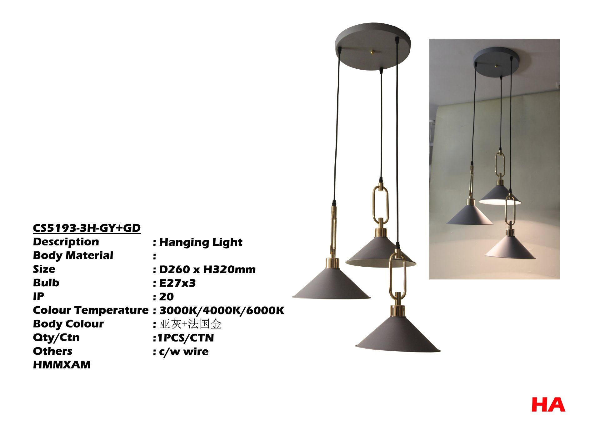 Feel-Lite Hanging Light