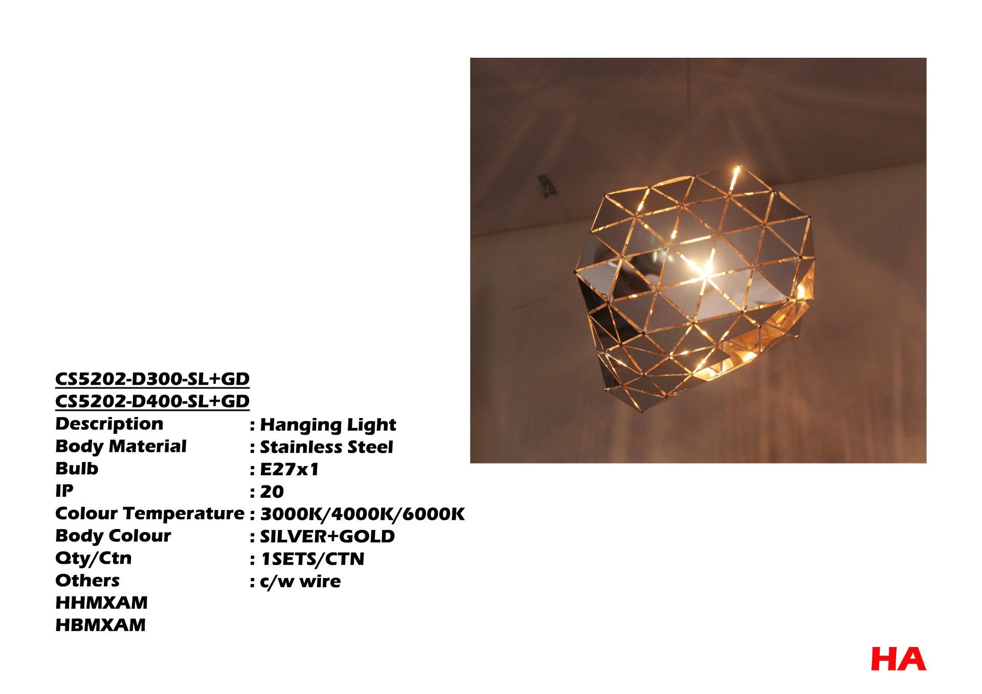 Feel-Lite Hanging Light