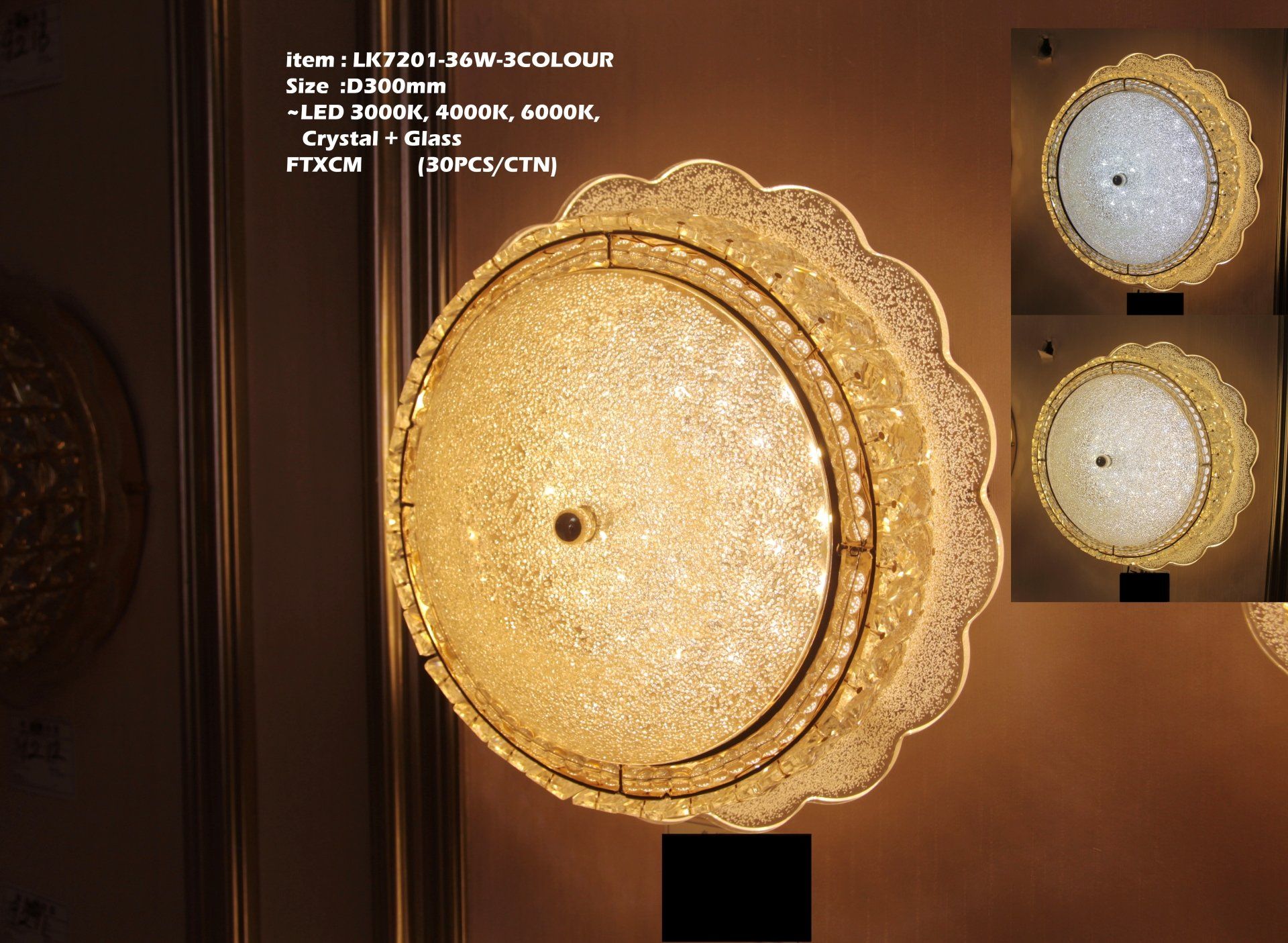 Feel-Lite Ceiling Crystal