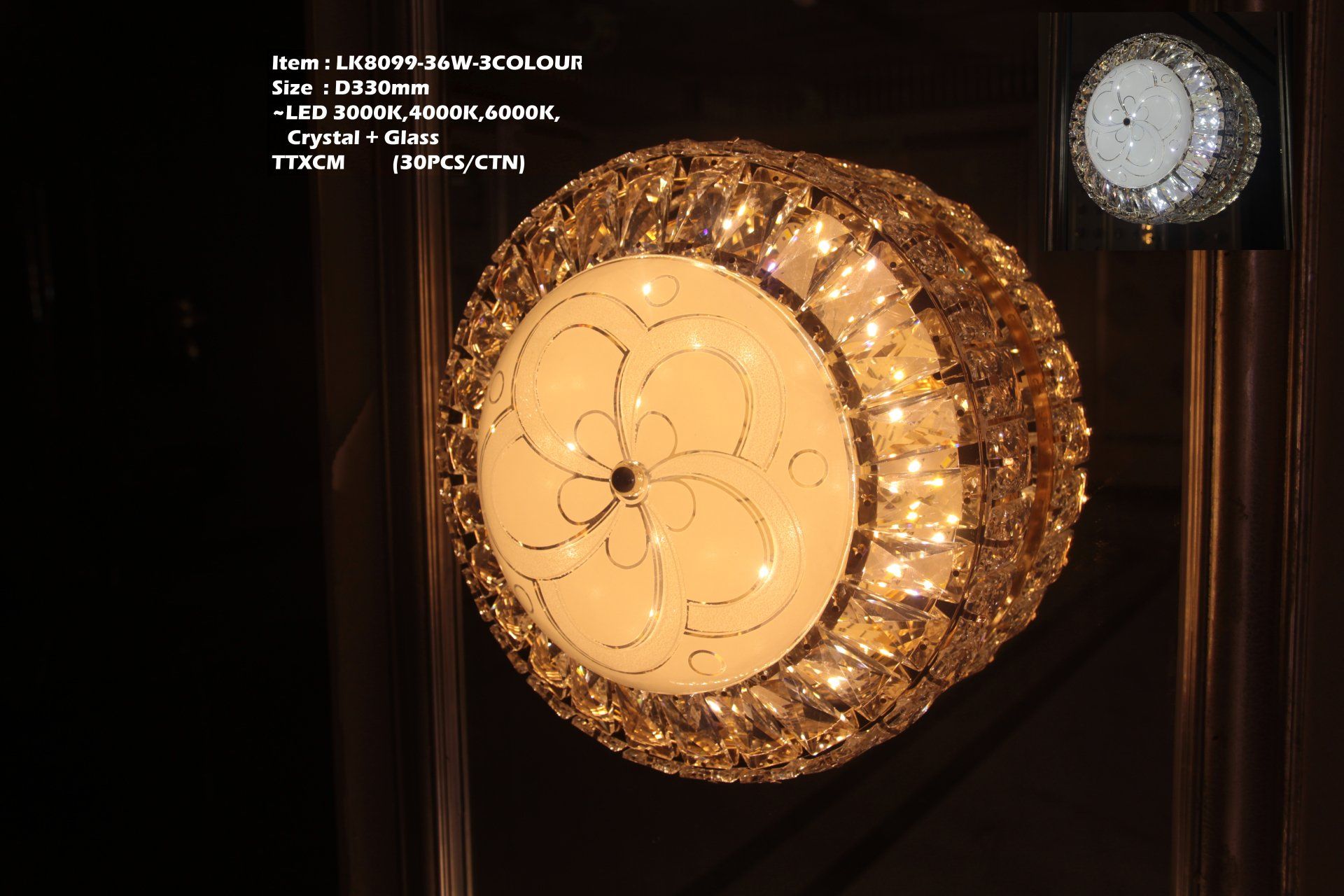 Feel-Lite Ceiling Crystal