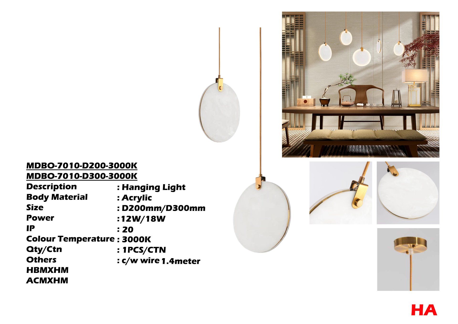 Feel-Lite Hanging Light