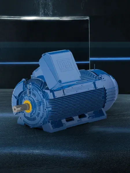 A Close Up Of A WEG Electric Motor — Torque Tech Supply & Repairs In Port Macquarie, NSW