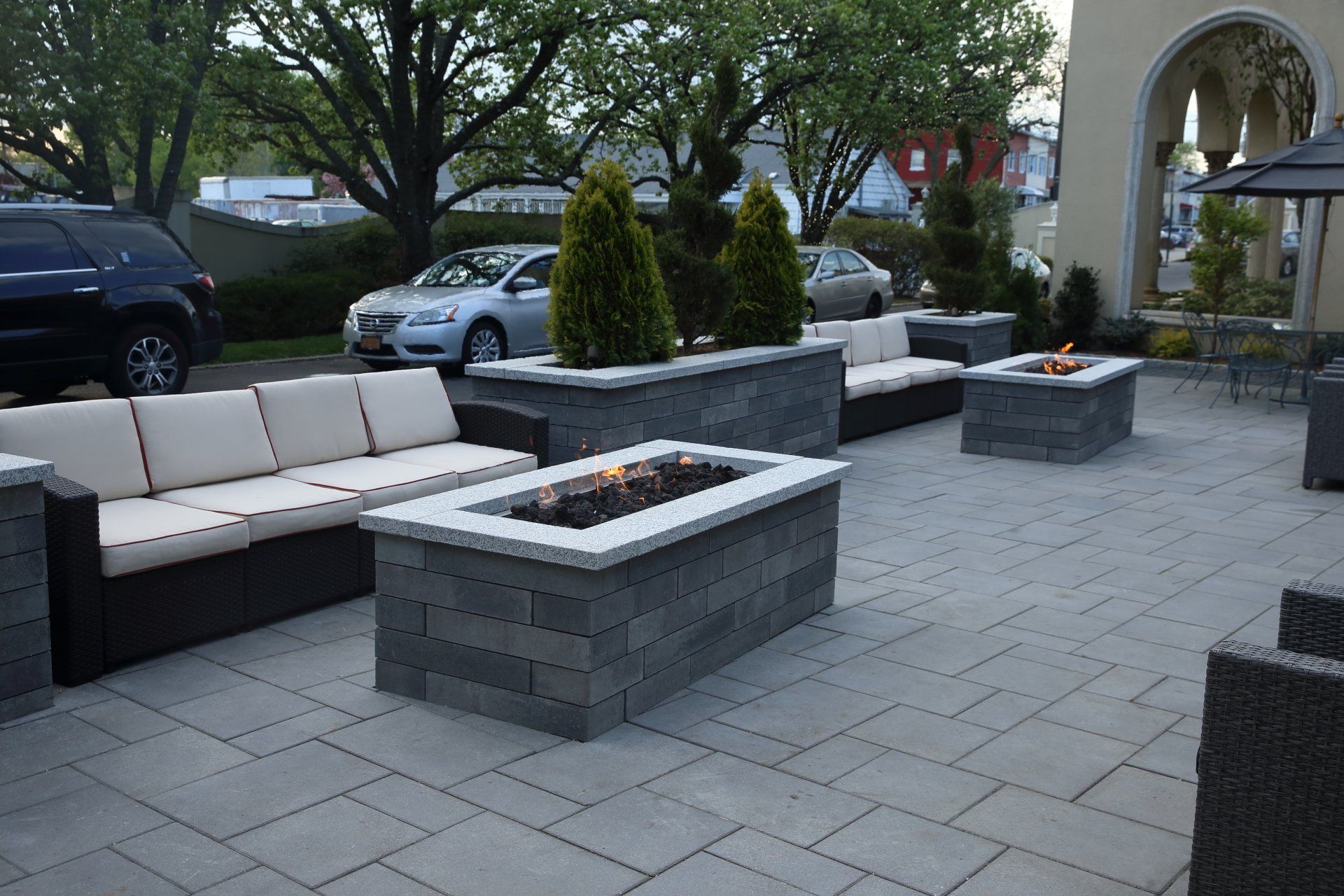 Fireplace for Outdoor Events at Marina Del Rey