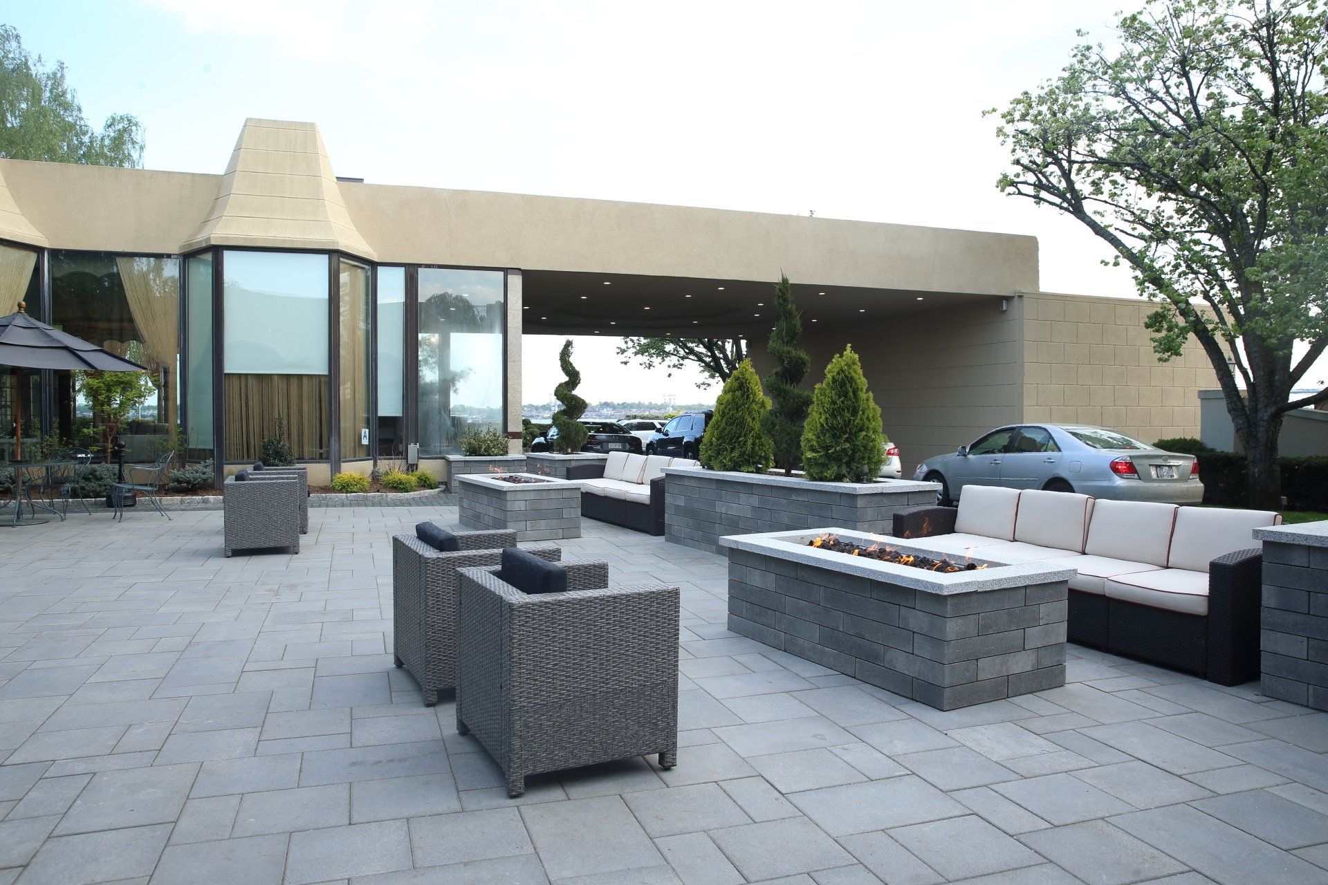 Outdoor Event Seating at Marina Del Rey