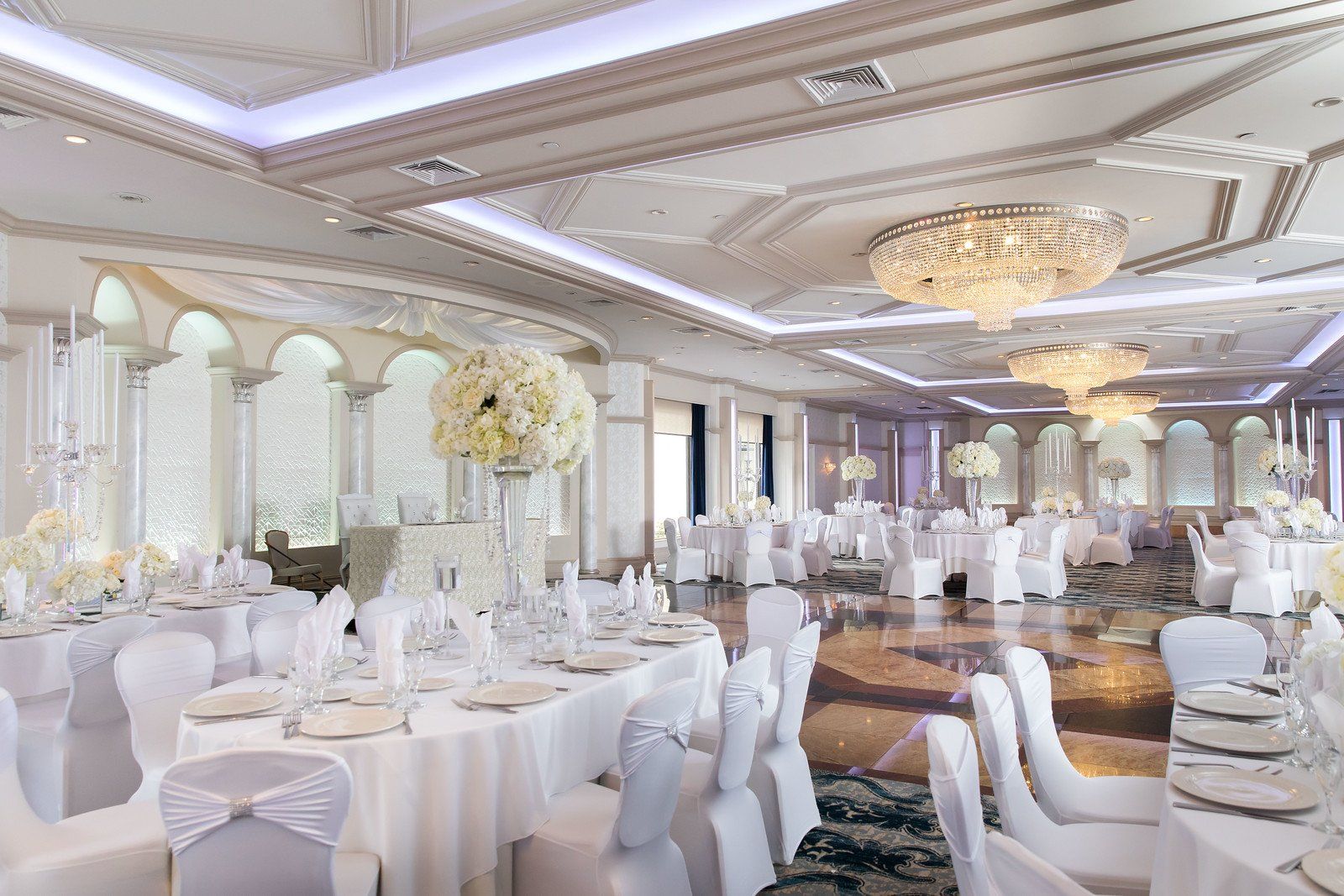 Indoor Wedding Banquet Hall at Marina Del Rey