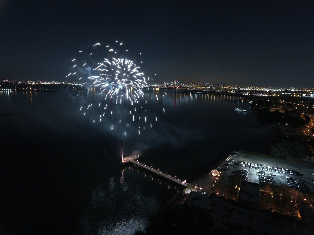 fireworks at Marina Del Rey