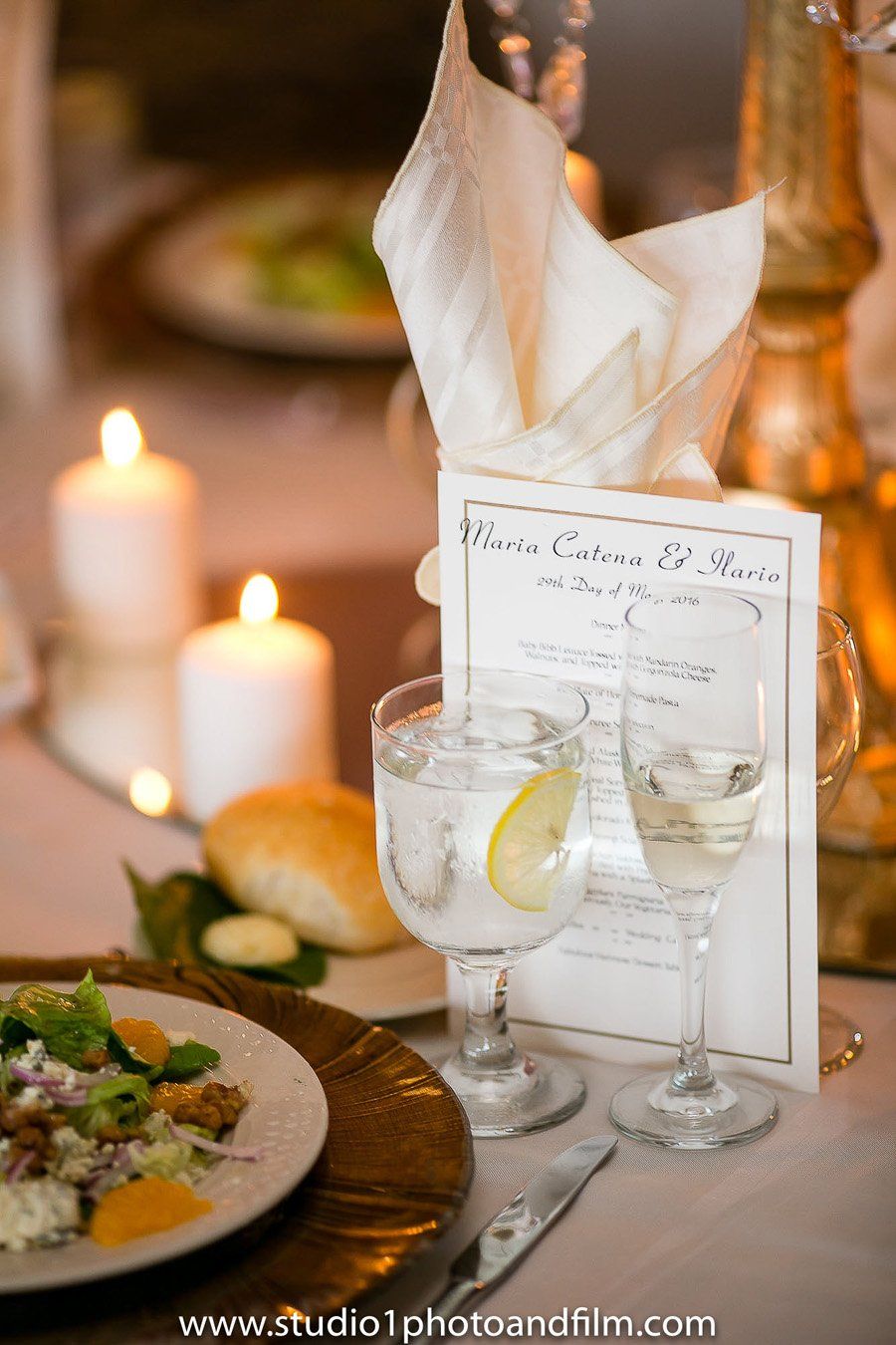 wedding decorations and details at Marina Del Rey 17