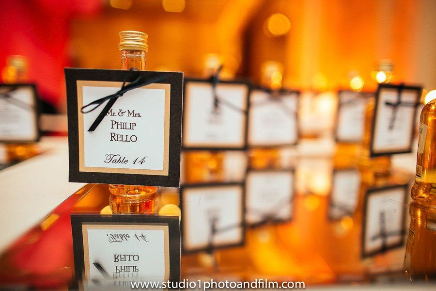 wedding decorations and details at Marina Del Rey 19