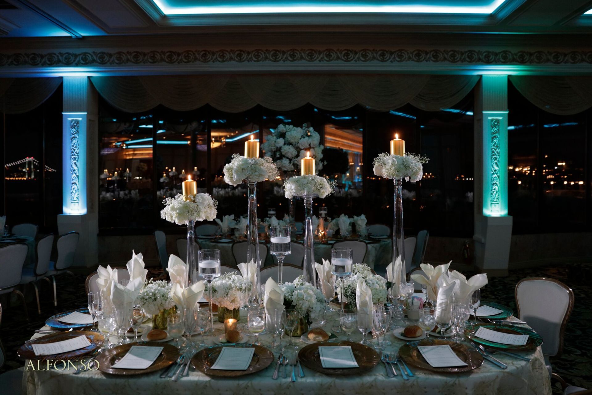 wedding decorations and details at Marina Del Rey 6