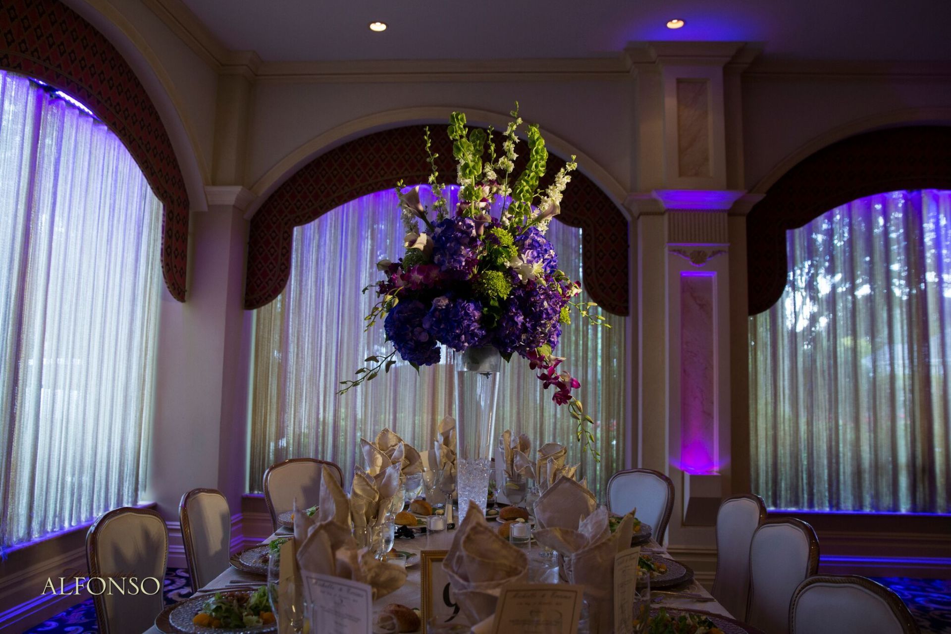 wedding decorations and details at Marina Del Rey 8