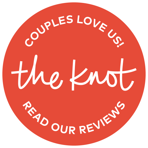 Read our reviews on The Knot. Couples love us!