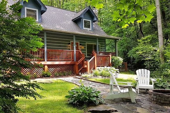 Exterior of Cozy Cabin — Boone NC — Boone Heating & Air Conditioning Inc