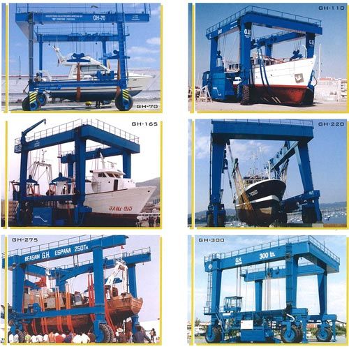 blue marine gantry