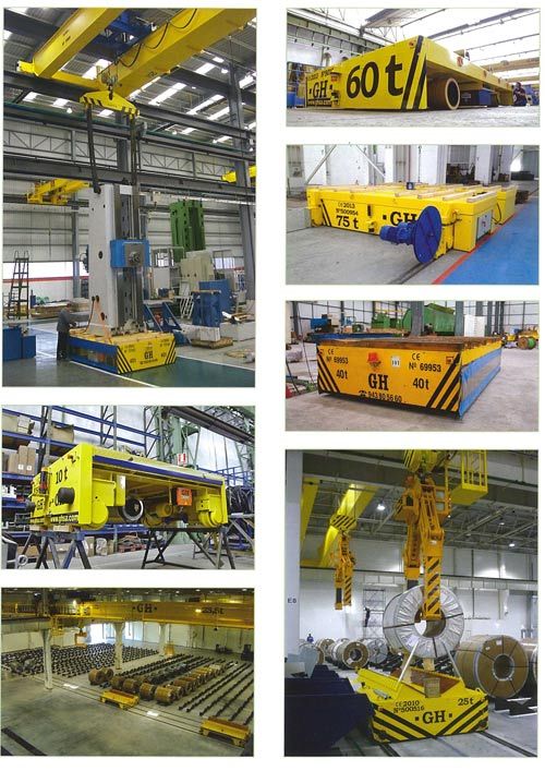 gantry cranes working
