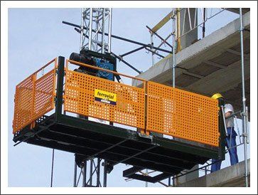 rack and pinon hoist