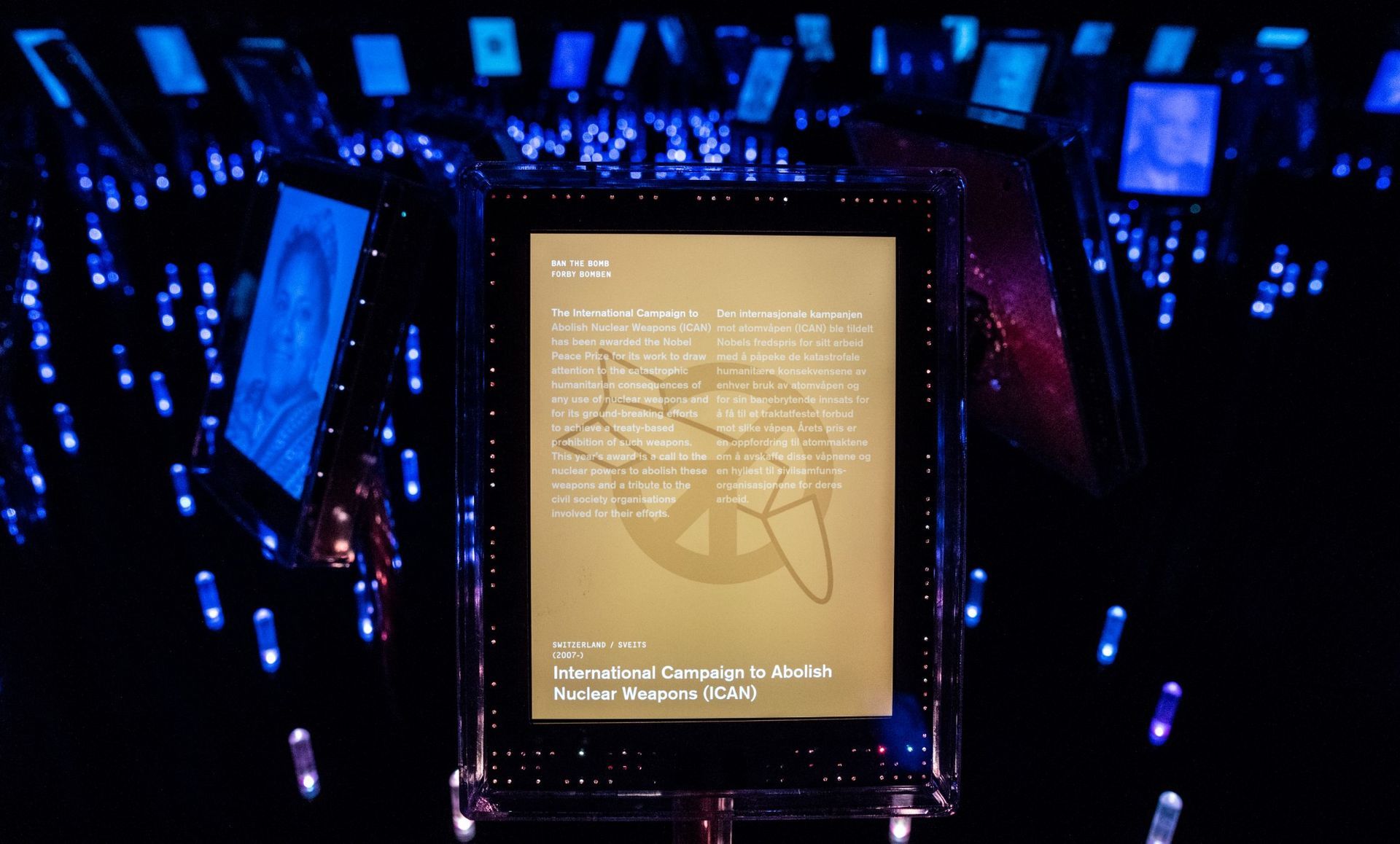 ICAN. Fredsprisvinner mister støtte.