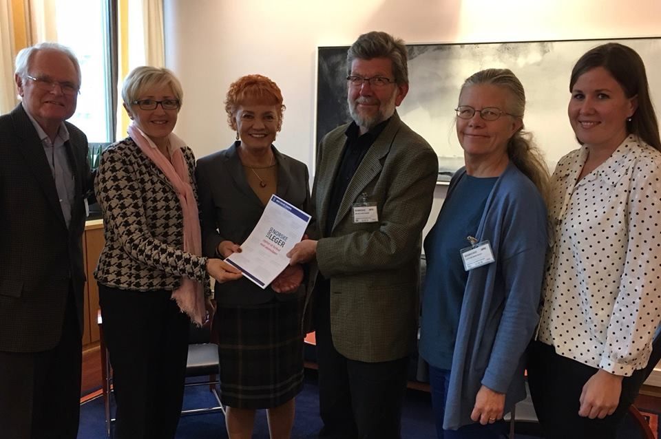 Appellen overleveres stortinget