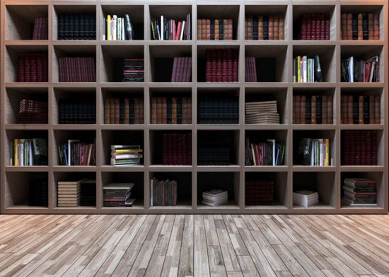 libreria in legno