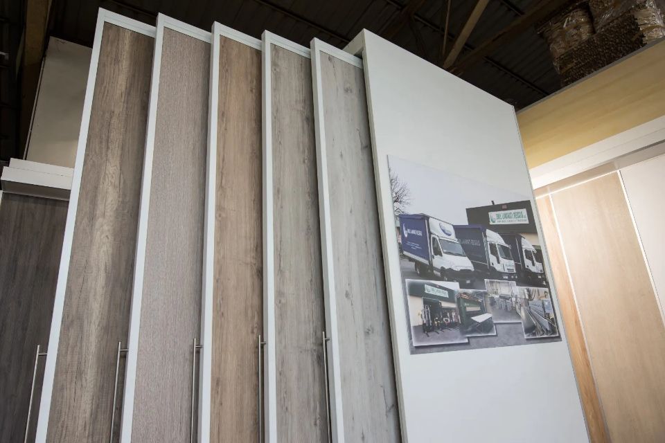 pannelli effetto legno di vari tipi