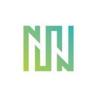 Two stylized, intertwined "N" letters in a square, with a green to teal gradient.