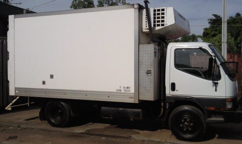 Refrigerated truck — refrigerator repair in Pinelands, NT