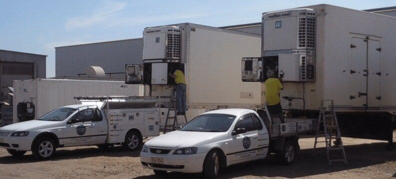 Refrigeration truck 2 — refrigerator repair in Pinelands, NT