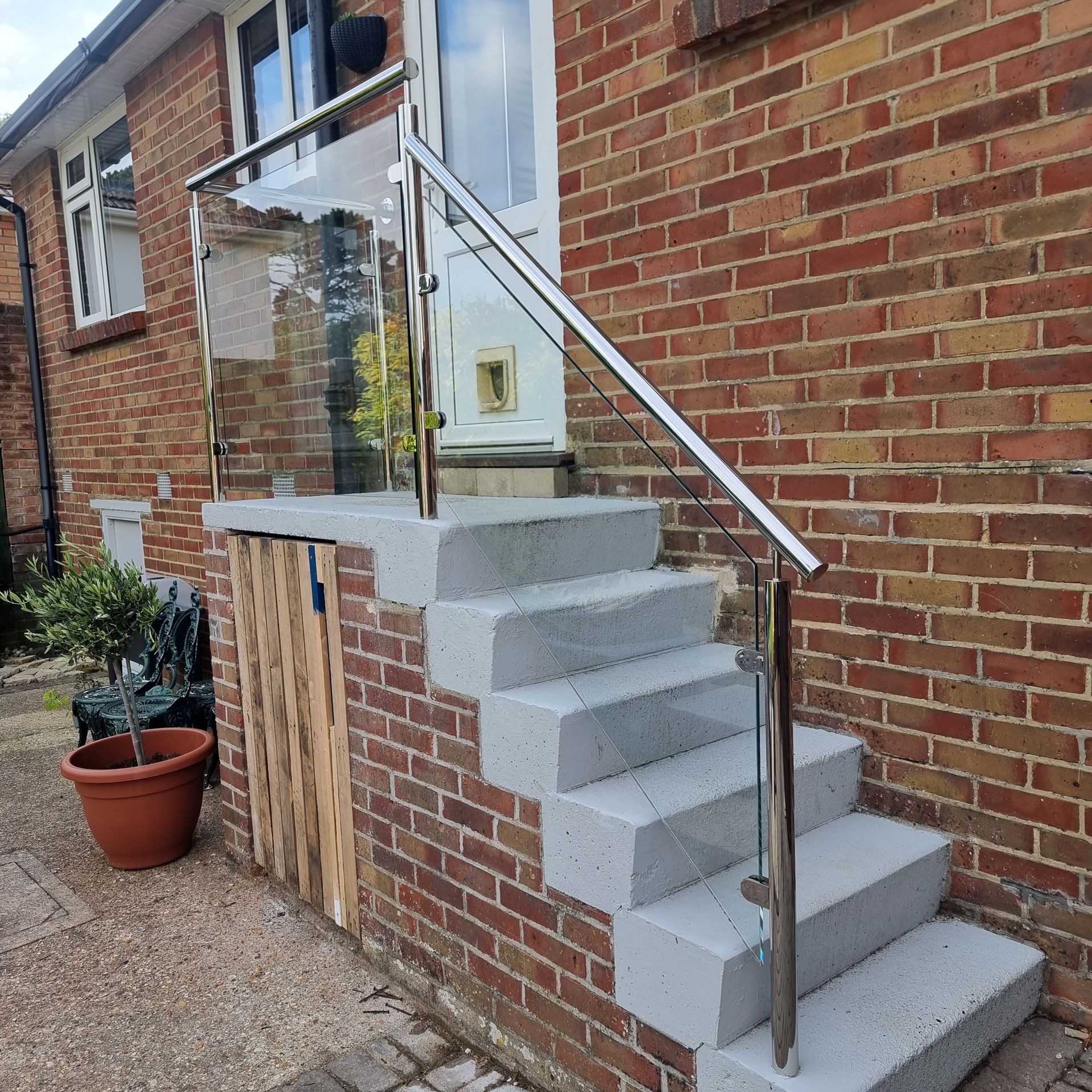 stainless balustrade and handrail poole Dorset