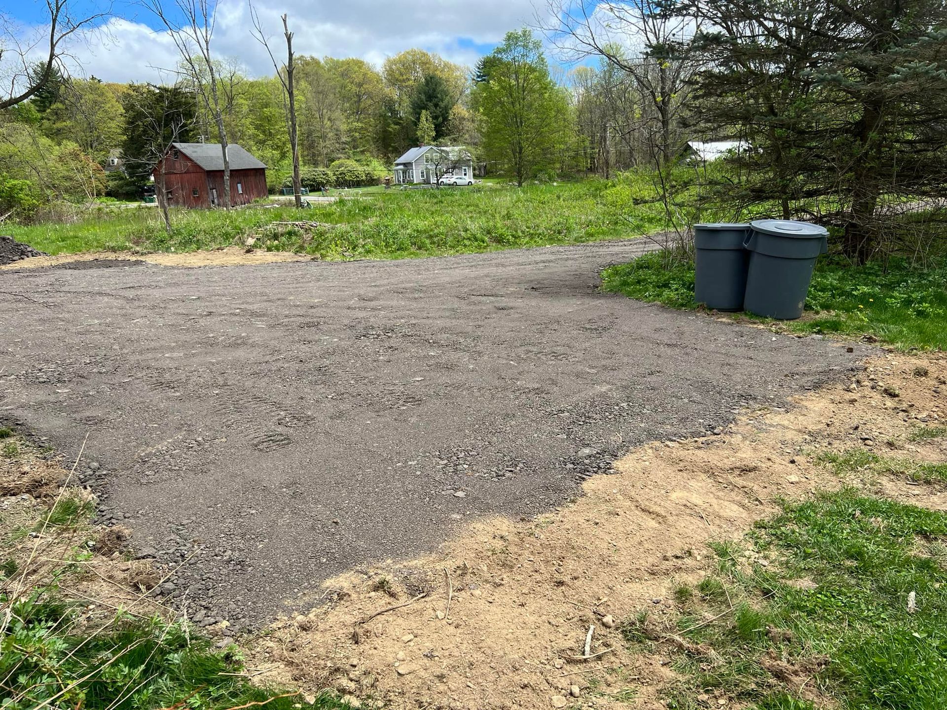 Dirt Road with a Bard in the Background - Pawling, NY - ARB Creations LLC