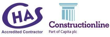 HAS logo, Constructionline logo
