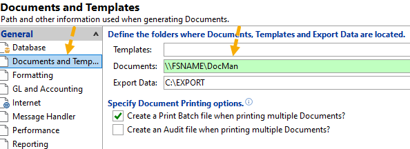 Screenshot of Sharepoint screen showing a folder called Docman and mbsl