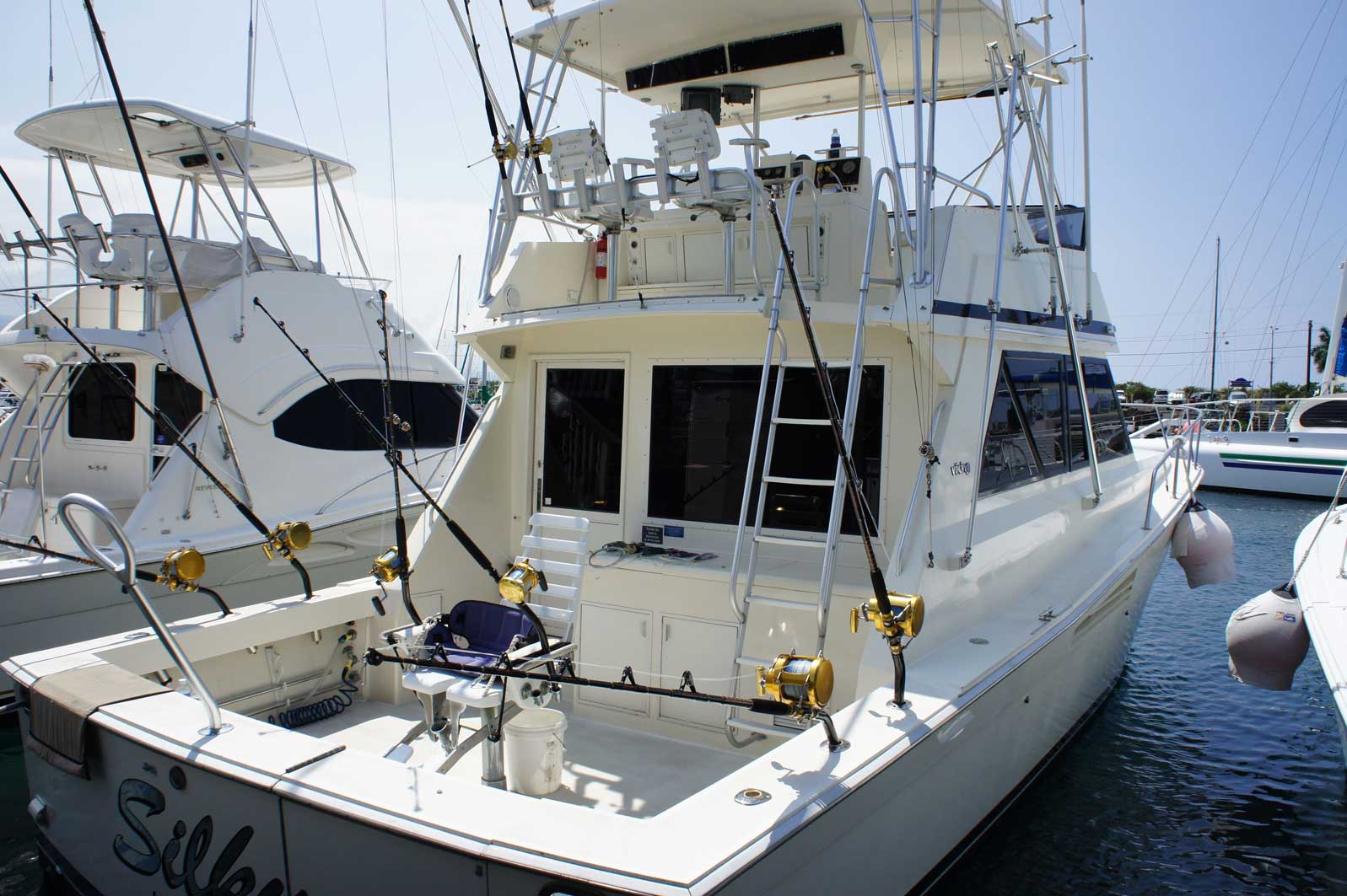 Silky Fishing Charter Boat exterior