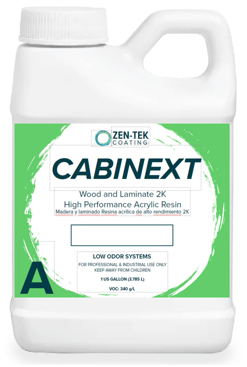 cabinet and countertop coating for refinishing