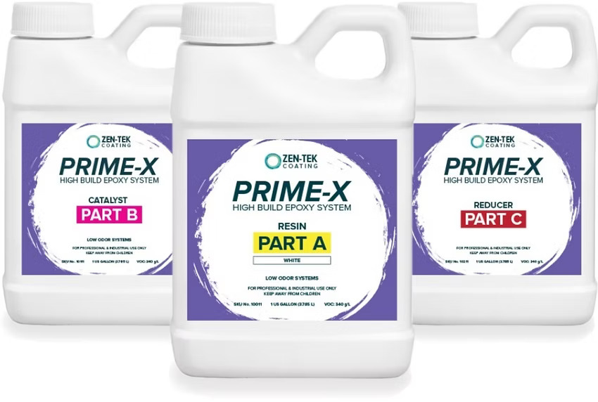 refinishing epoxy paint and primer