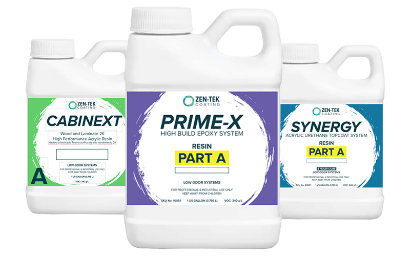 zen-tek coatings refinishing supplies