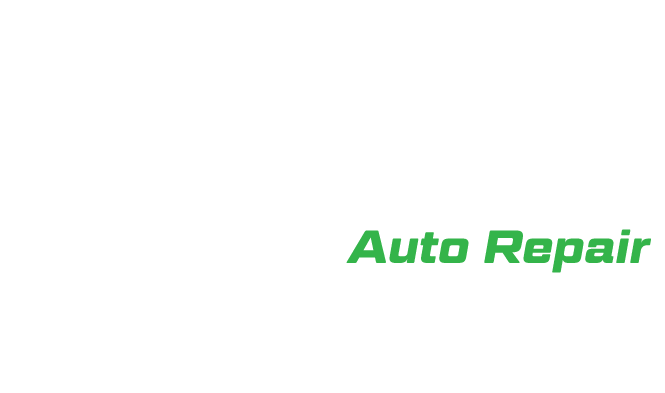 White logo with the words