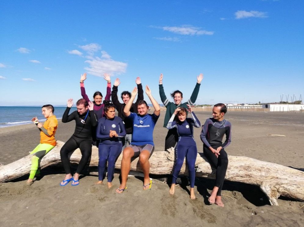 Sogno del Mare - lezioni surf adattivo