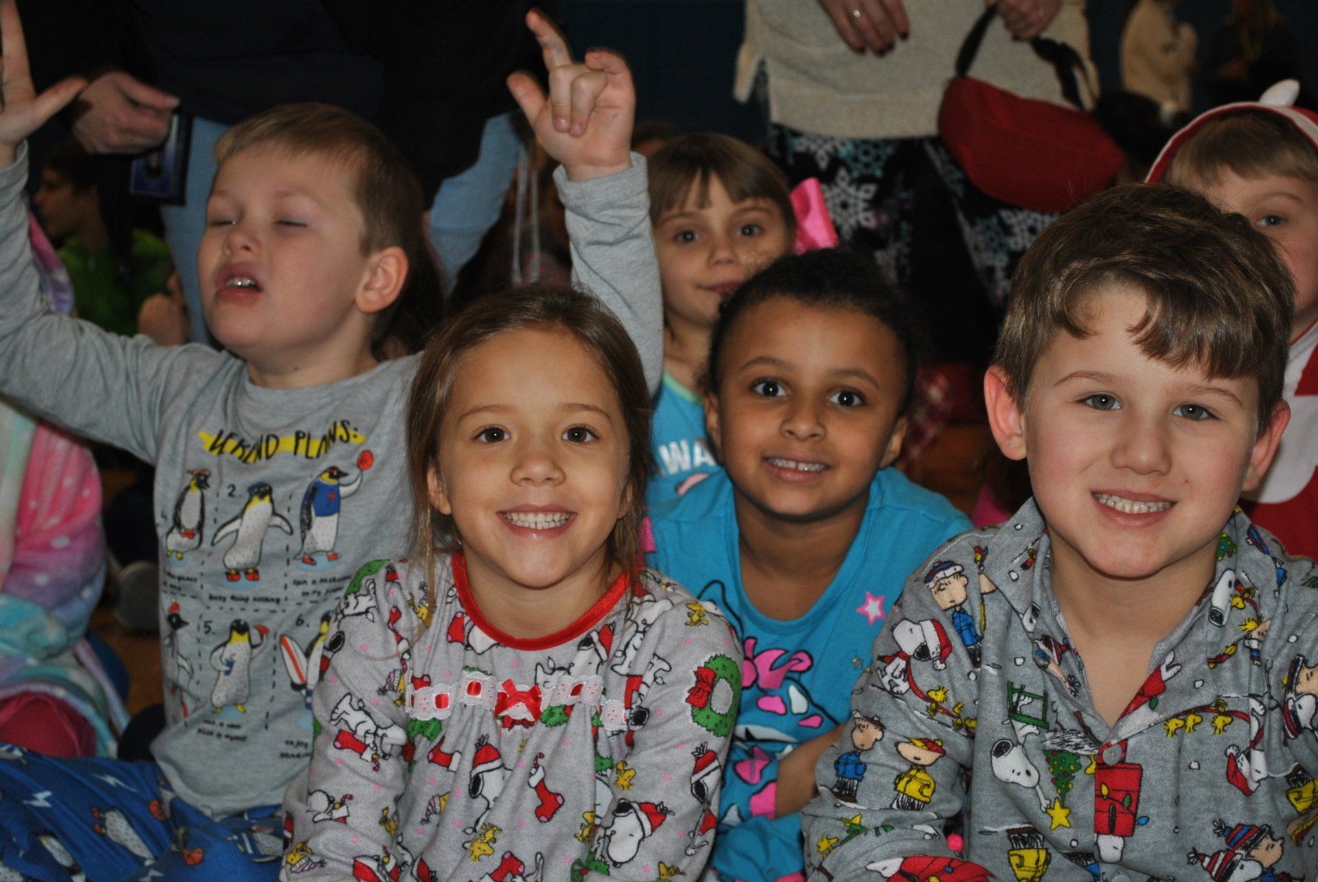 chicago kid party dj girls in pajamas