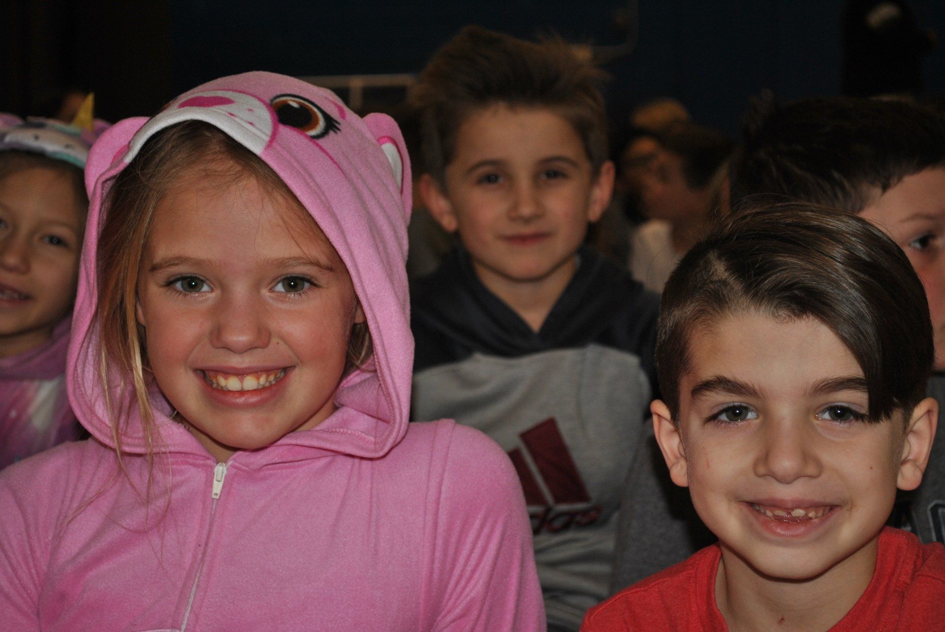 chicago kid party dj girl in pink pajamas