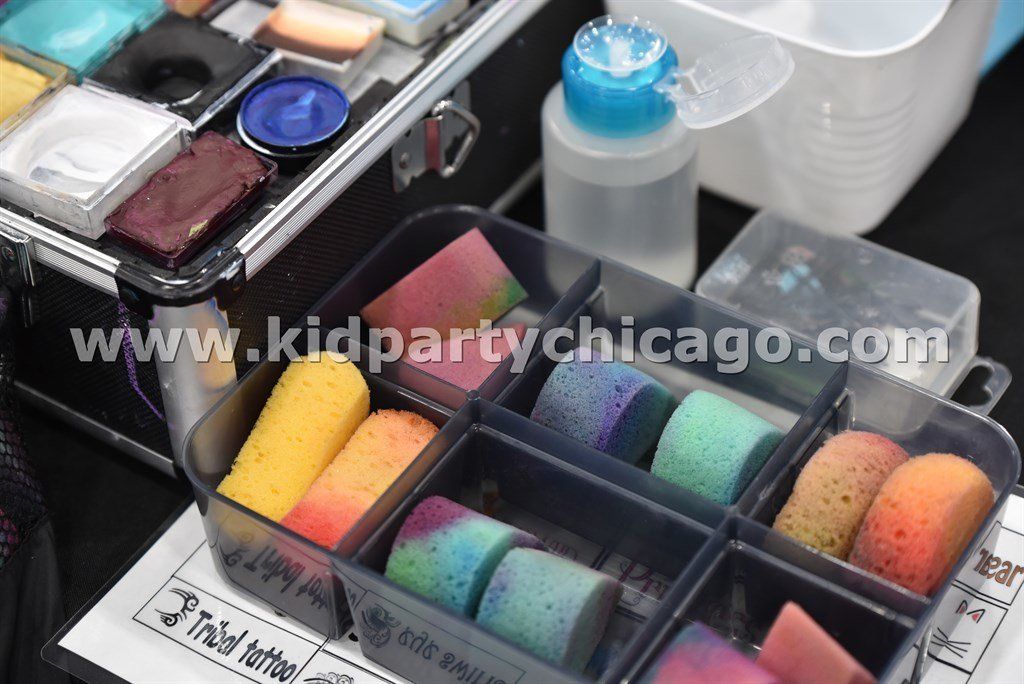 kid party chicago face painting supplies