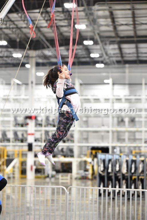 kid party chicago party rental euro bungy child jumping