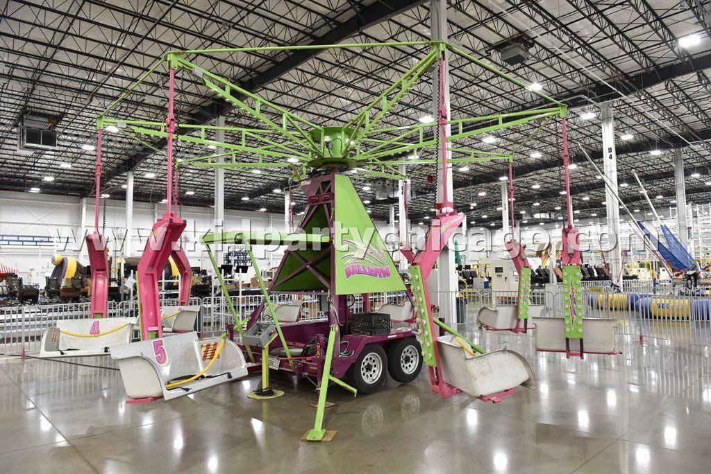 kid party chicago swing carnival ride rental