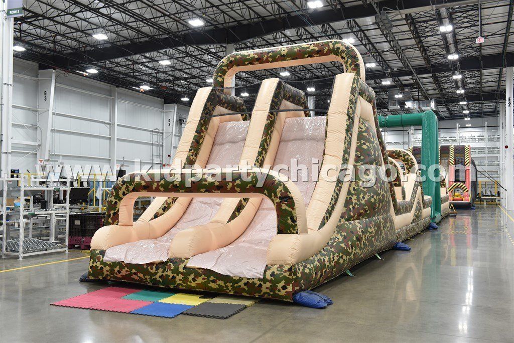 kid party chicago inflatable rental obstacle course