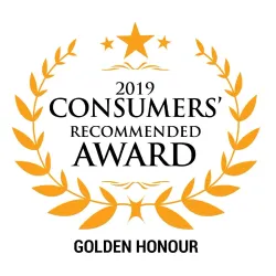 2019 Consumers' recommended award