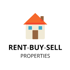 Logo: Small house with orange roof above 