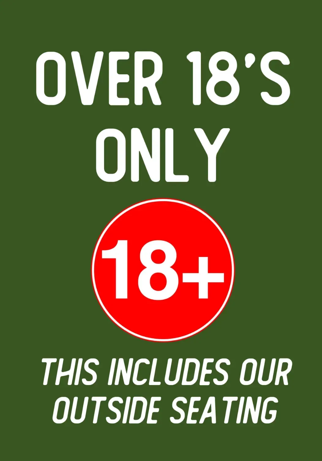 Steel Tank Alehouse -Over 18s only